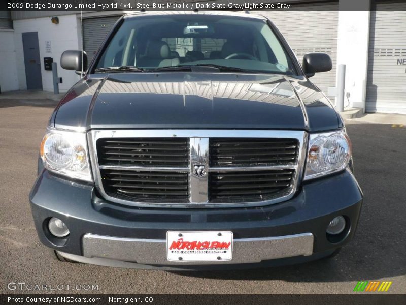 Steel Blue Metallic / Dark Slate Gray/Light Slate Gray 2009 Dodge Durango Limited Hybrid 4x4