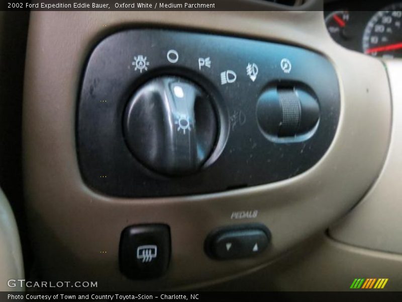 Controls of 2002 Expedition Eddie Bauer