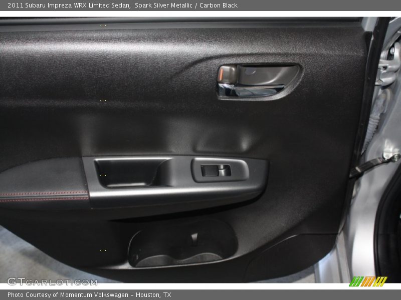 Spark Silver Metallic / Carbon Black 2011 Subaru Impreza WRX Limited Sedan