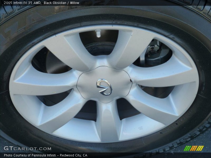 Black Obsidian / Willow 2005 Infiniti FX 35 AWD