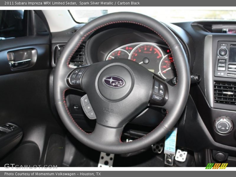 2011 Impreza WRX Limited Sedan Steering Wheel