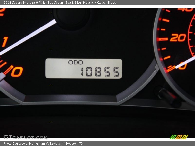Spark Silver Metallic / Carbon Black 2011 Subaru Impreza WRX Limited Sedan