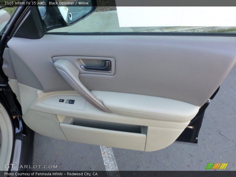 Black Obsidian / Willow 2005 Infiniti FX 35 AWD