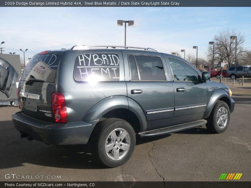 Steel Blue Metallic / Dark Slate Gray/Light Slate Gray 2009 Dodge Durango Limited Hybrid 4x4