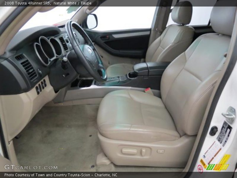 Natural White / Taupe 2008 Toyota 4Runner SR5