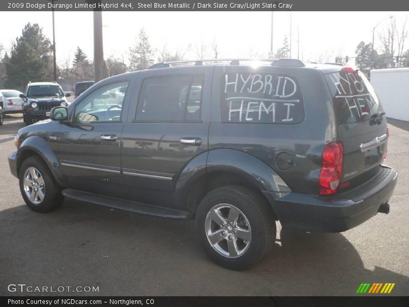 Steel Blue Metallic / Dark Slate Gray/Light Slate Gray 2009 Dodge Durango Limited Hybrid 4x4