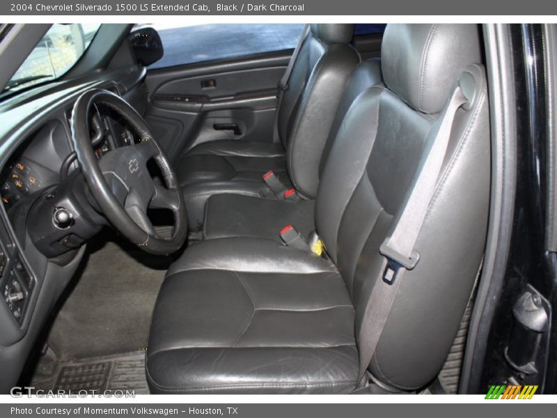 Front Seat of 2004 Silverado 1500 LS Extended Cab