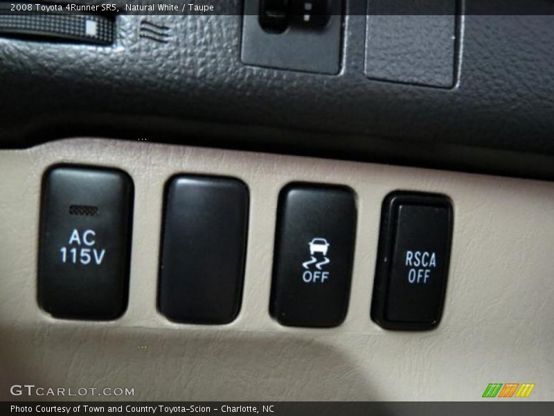 Natural White / Taupe 2008 Toyota 4Runner SR5