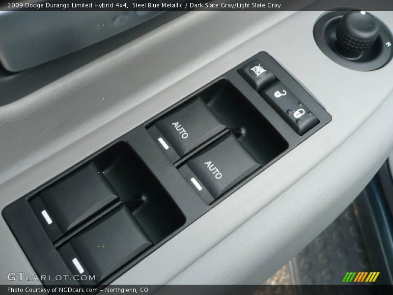 Steel Blue Metallic / Dark Slate Gray/Light Slate Gray 2009 Dodge Durango Limited Hybrid 4x4