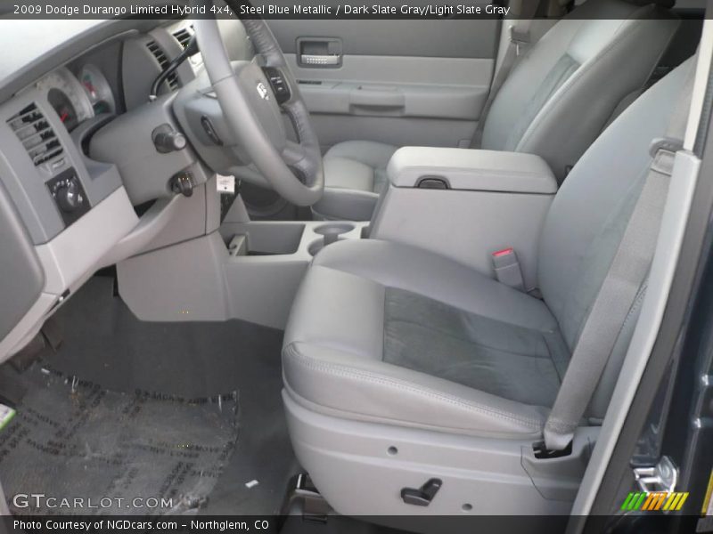 Steel Blue Metallic / Dark Slate Gray/Light Slate Gray 2009 Dodge Durango Limited Hybrid 4x4