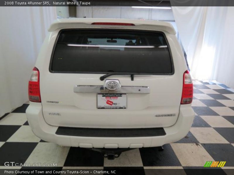 Natural White / Taupe 2008 Toyota 4Runner SR5