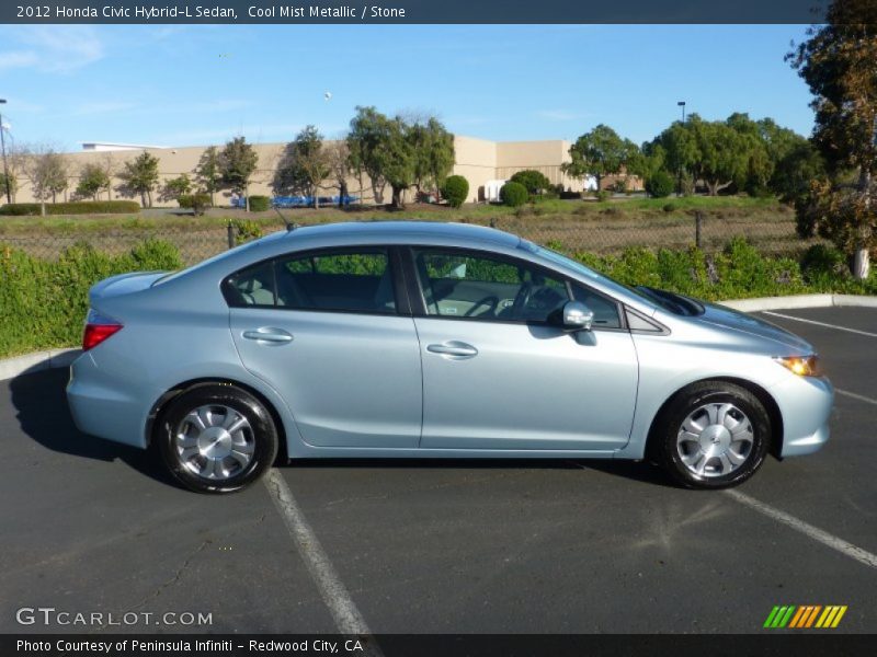  2012 Civic Hybrid-L Sedan Cool Mist Metallic
