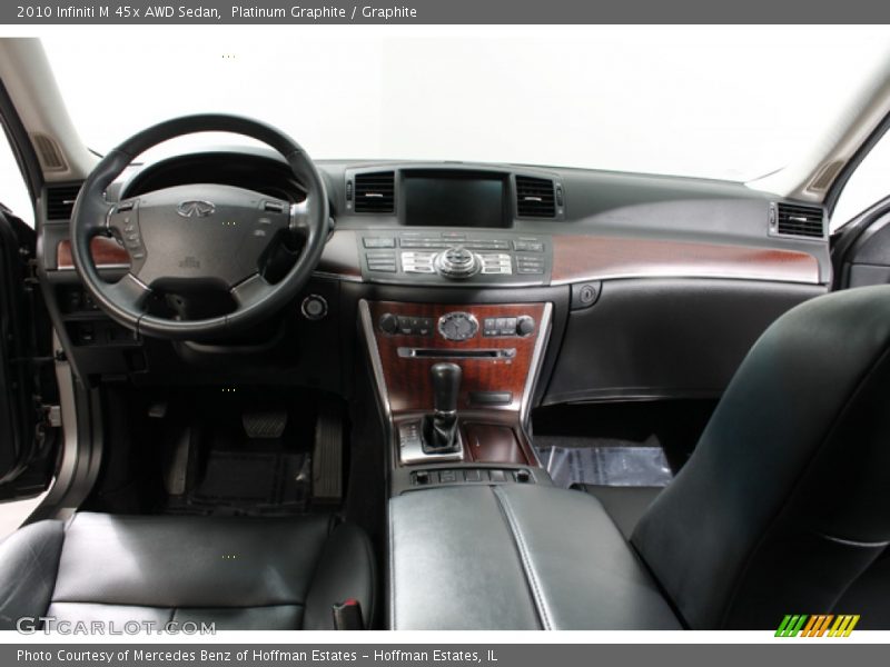 Platinum Graphite / Graphite 2010 Infiniti M 45x AWD Sedan