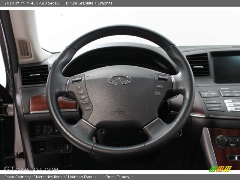  2010 M 45x AWD Sedan Steering Wheel
