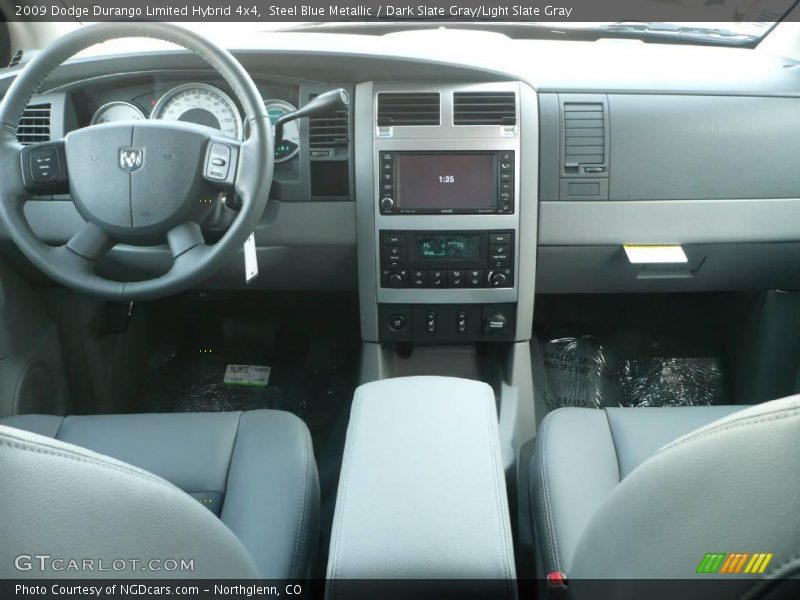 Steel Blue Metallic / Dark Slate Gray/Light Slate Gray 2009 Dodge Durango Limited Hybrid 4x4