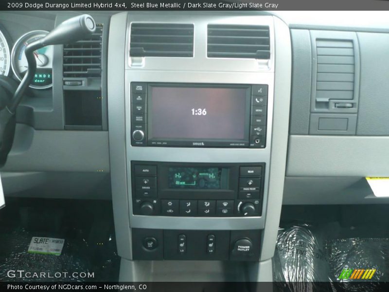 Steel Blue Metallic / Dark Slate Gray/Light Slate Gray 2009 Dodge Durango Limited Hybrid 4x4