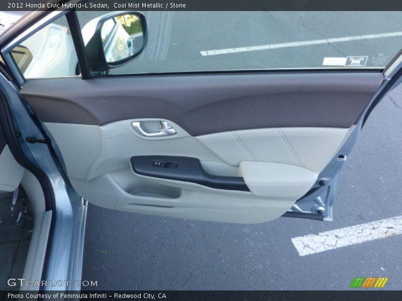 Door Panel of 2012 Civic Hybrid-L Sedan