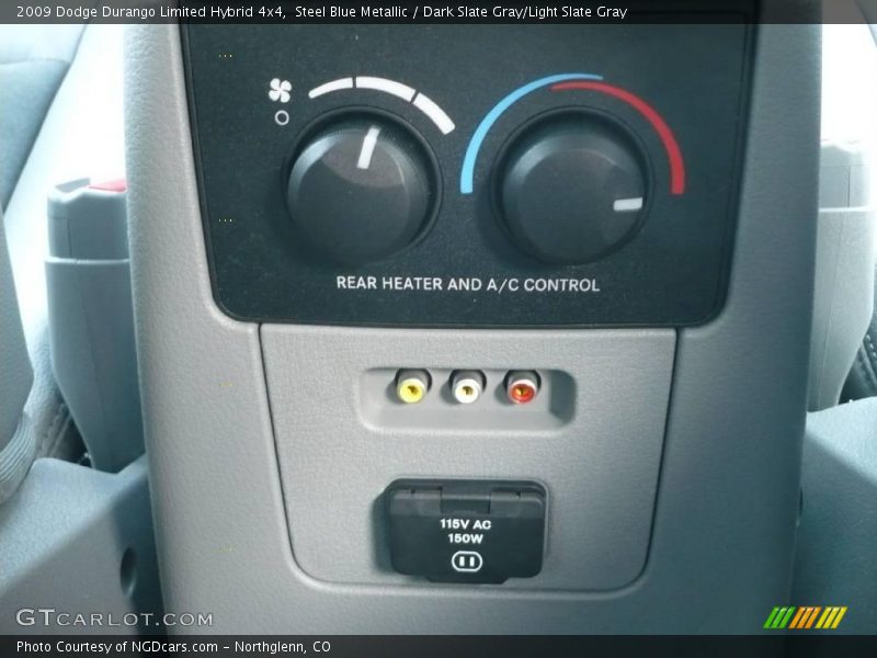 Steel Blue Metallic / Dark Slate Gray/Light Slate Gray 2009 Dodge Durango Limited Hybrid 4x4