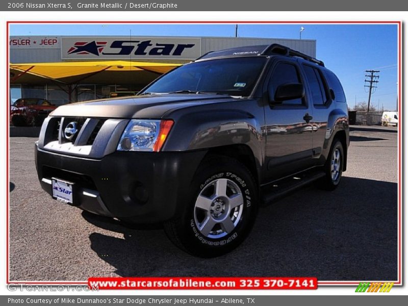 Granite Metallic / Desert/Graphite 2006 Nissan Xterra S