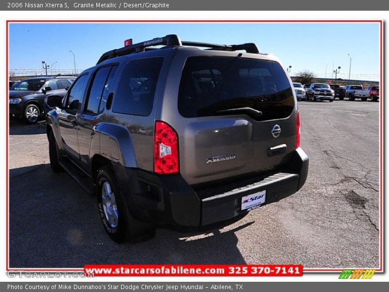 Granite Metallic / Desert/Graphite 2006 Nissan Xterra S