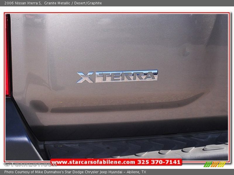 Granite Metallic / Desert/Graphite 2006 Nissan Xterra S