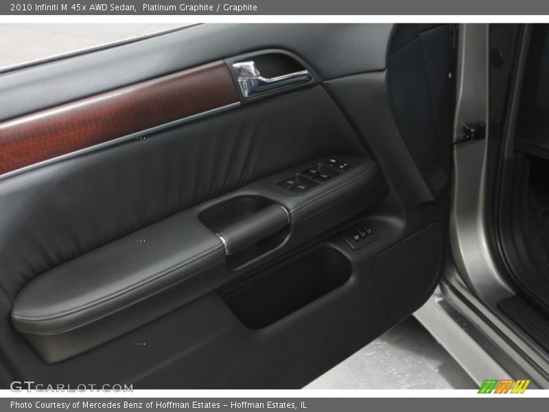 Platinum Graphite / Graphite 2010 Infiniti M 45x AWD Sedan