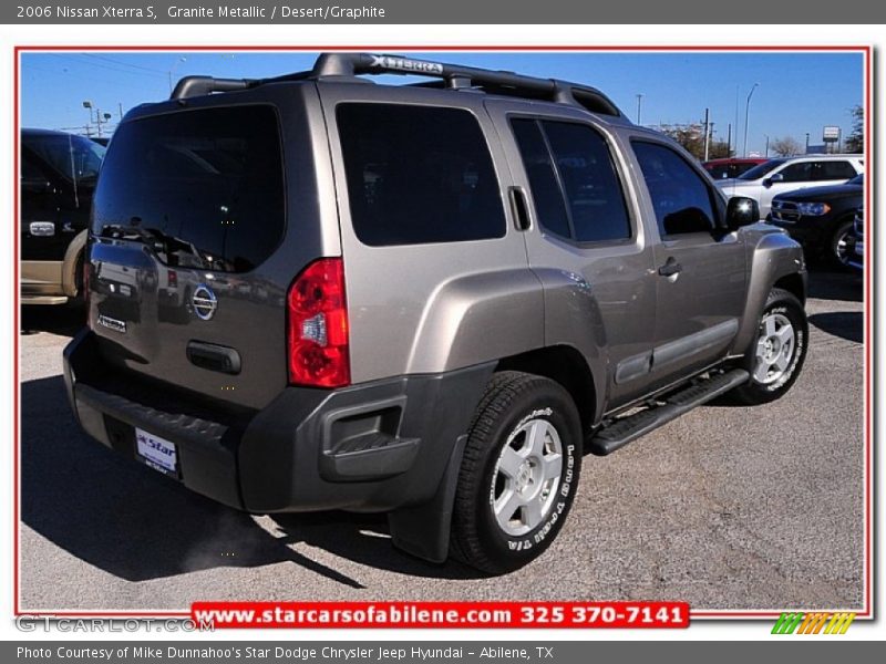 Granite Metallic / Desert/Graphite 2006 Nissan Xterra S