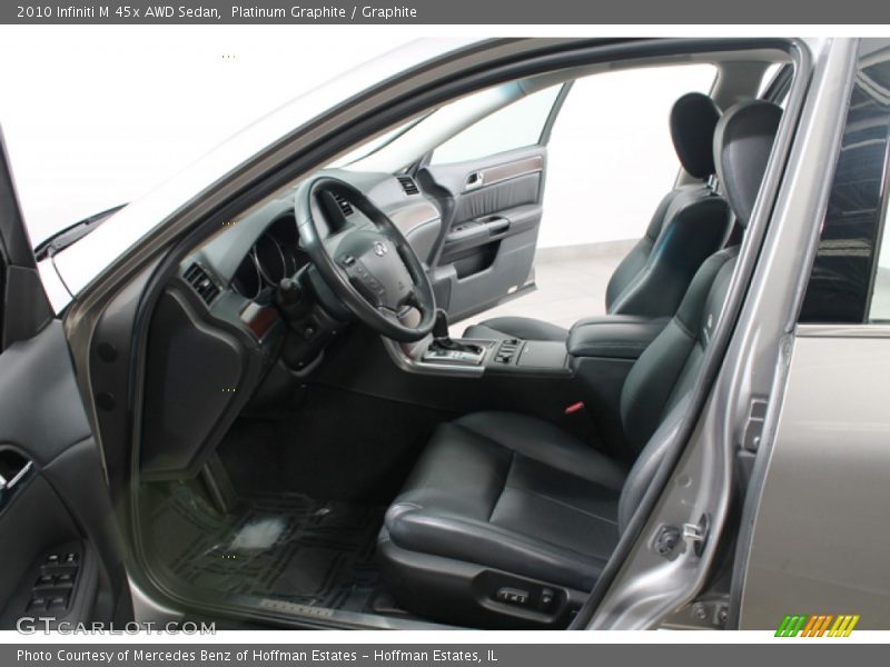  2010 M 45x AWD Sedan Graphite Interior