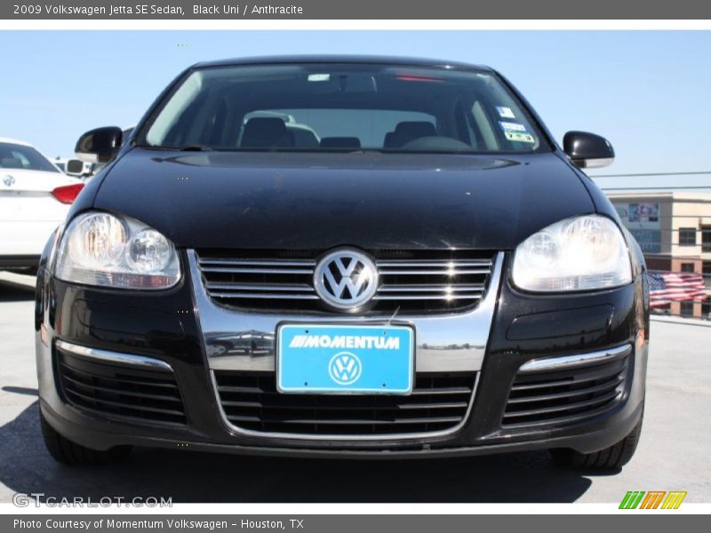 Black Uni / Anthracite 2009 Volkswagen Jetta SE Sedan