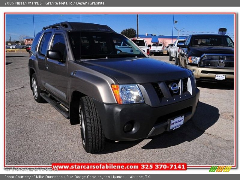 Granite Metallic / Desert/Graphite 2006 Nissan Xterra S