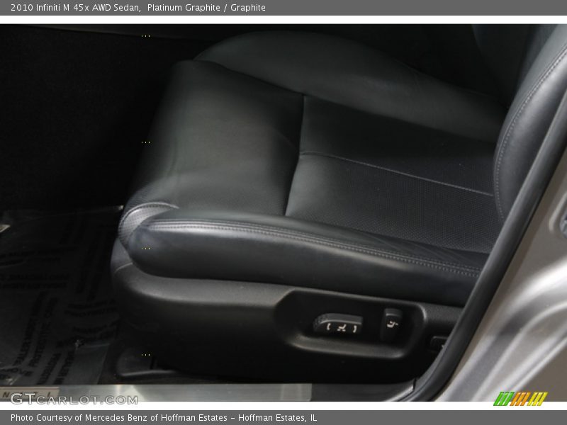 Platinum Graphite / Graphite 2010 Infiniti M 45x AWD Sedan