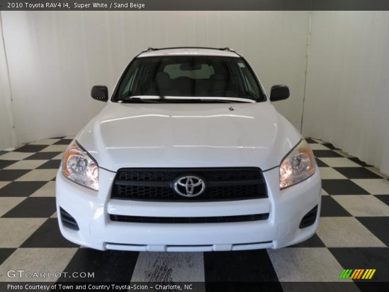 Super White / Sand Beige 2010 Toyota RAV4 I4