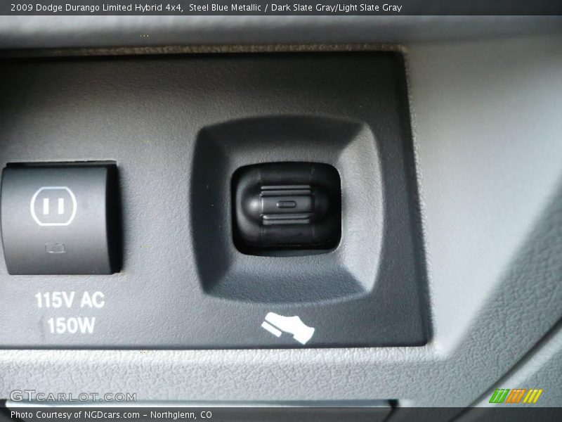 Steel Blue Metallic / Dark Slate Gray/Light Slate Gray 2009 Dodge Durango Limited Hybrid 4x4