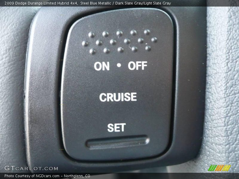 Steel Blue Metallic / Dark Slate Gray/Light Slate Gray 2009 Dodge Durango Limited Hybrid 4x4