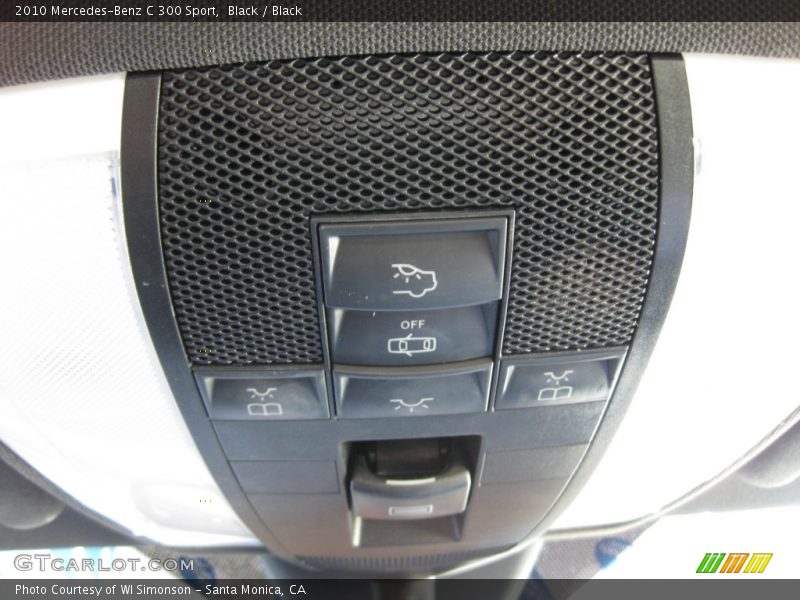 Black / Black 2010 Mercedes-Benz C 300 Sport