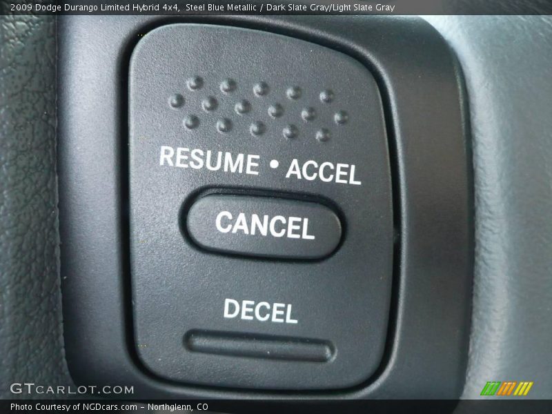 Steel Blue Metallic / Dark Slate Gray/Light Slate Gray 2009 Dodge Durango Limited Hybrid 4x4