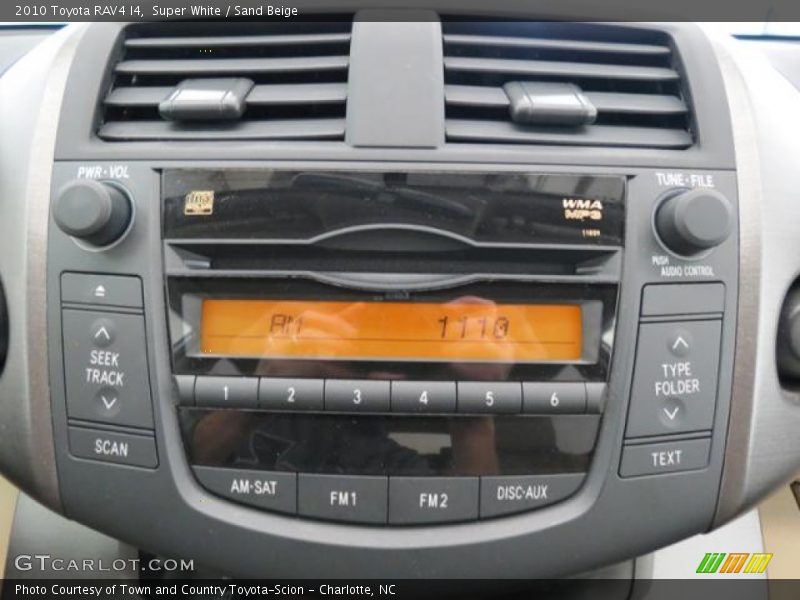 Super White / Sand Beige 2010 Toyota RAV4 I4