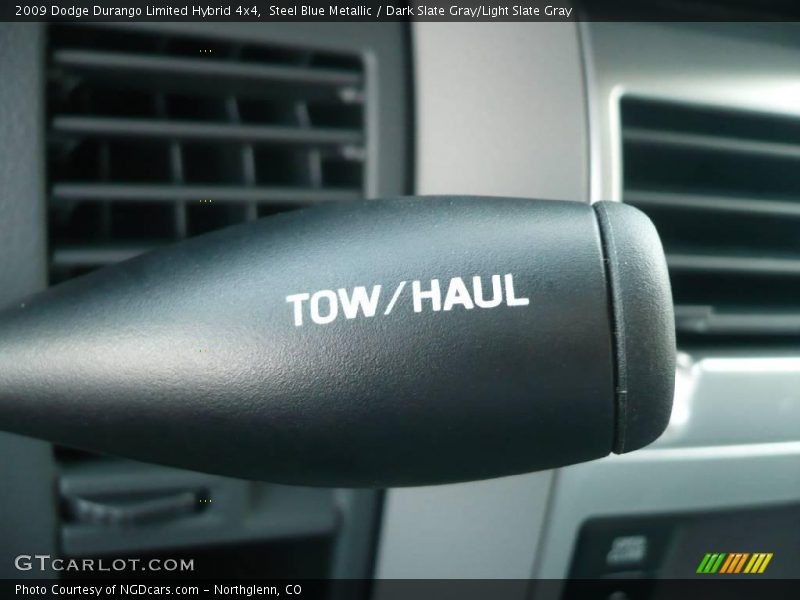 Steel Blue Metallic / Dark Slate Gray/Light Slate Gray 2009 Dodge Durango Limited Hybrid 4x4