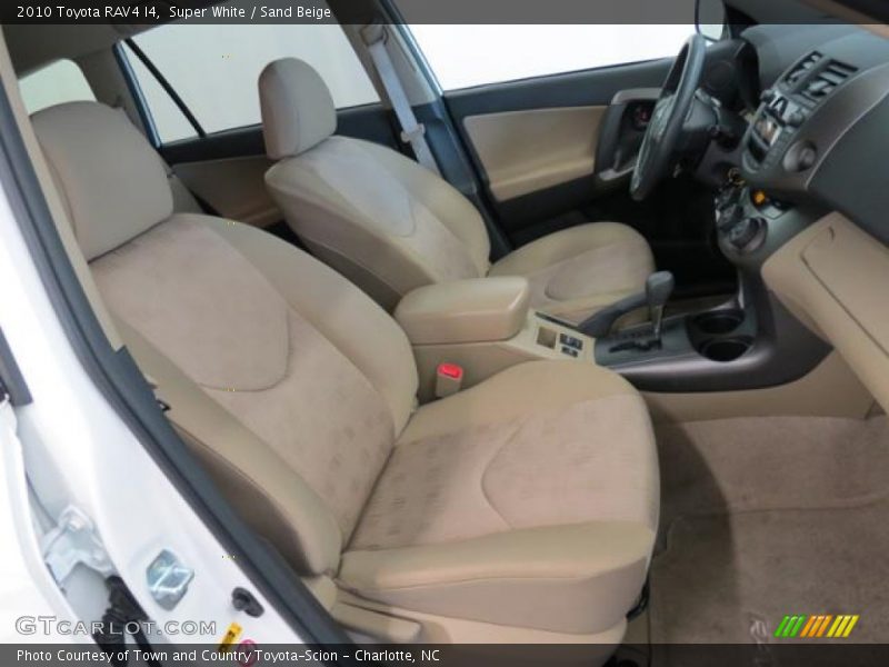 Super White / Sand Beige 2010 Toyota RAV4 I4