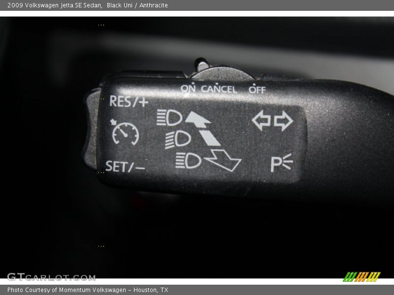 Controls of 2009 Jetta SE Sedan