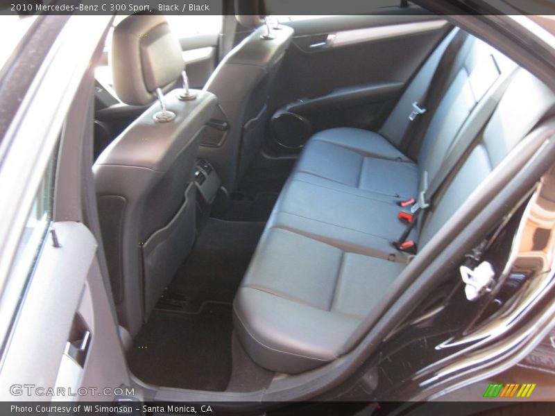 Black / Black 2010 Mercedes-Benz C 300 Sport
