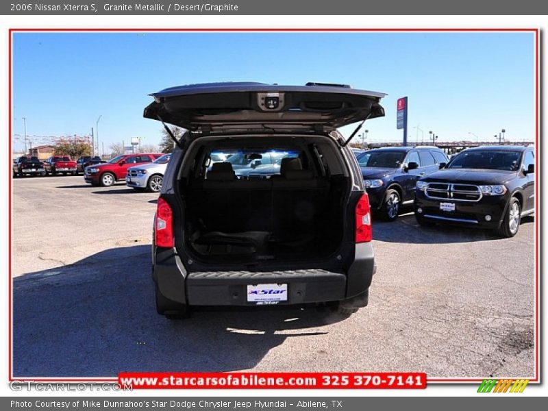 Granite Metallic / Desert/Graphite 2006 Nissan Xterra S