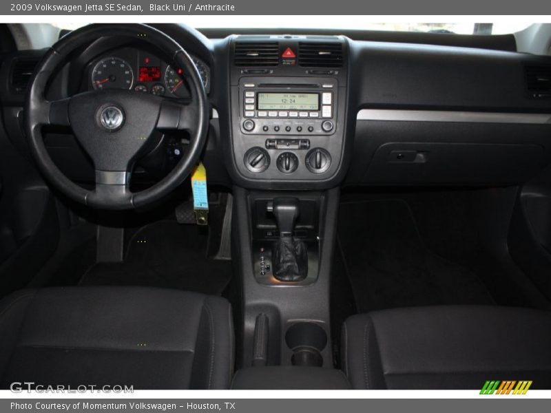 Black Uni / Anthracite 2009 Volkswagen Jetta SE Sedan