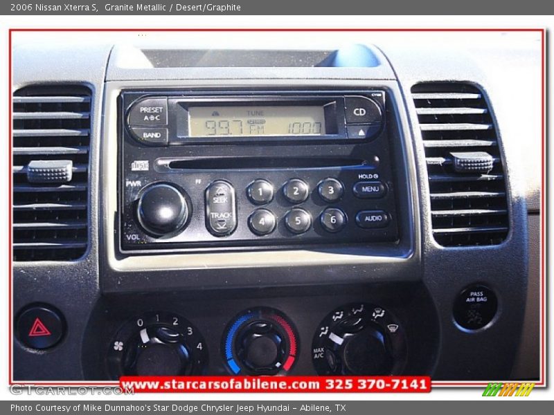 Granite Metallic / Desert/Graphite 2006 Nissan Xterra S