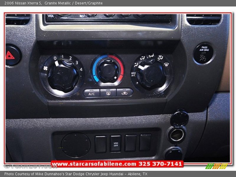 Granite Metallic / Desert/Graphite 2006 Nissan Xterra S
