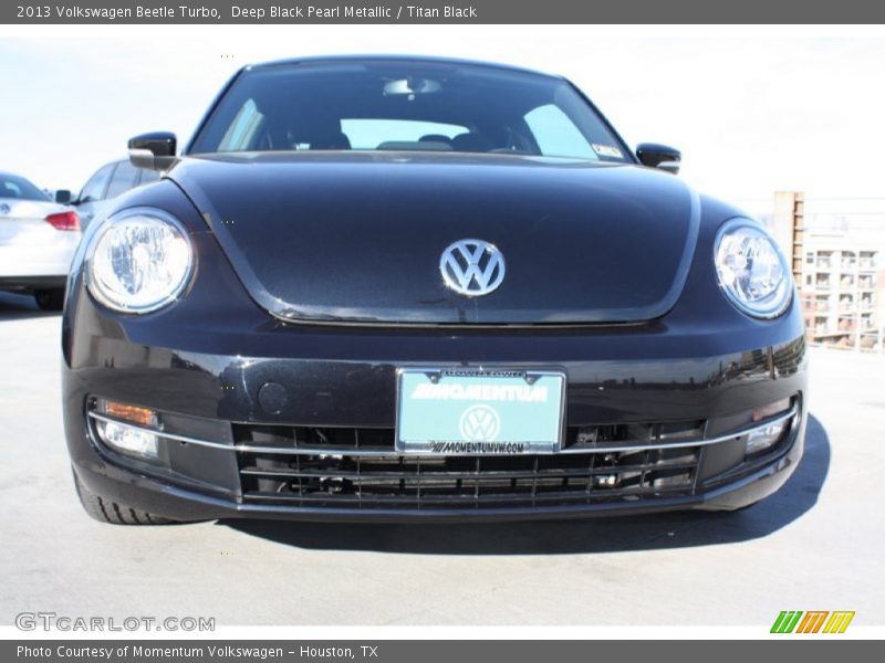 Deep Black Pearl Metallic / Titan Black 2013 Volkswagen Beetle Turbo