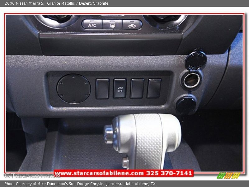 Granite Metallic / Desert/Graphite 2006 Nissan Xterra S