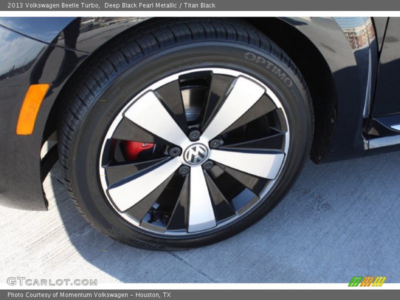 Deep Black Pearl Metallic / Titan Black 2013 Volkswagen Beetle Turbo