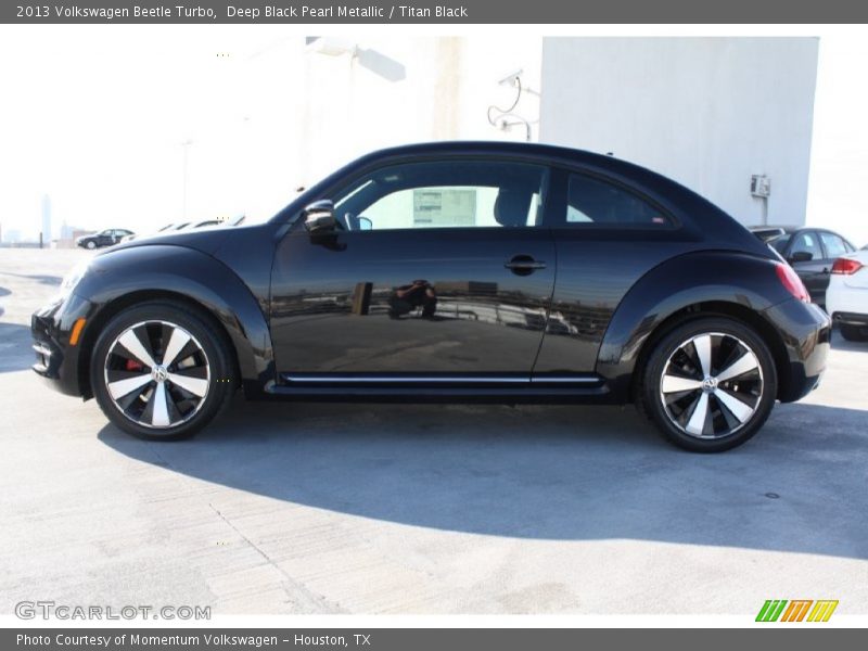 Deep Black Pearl Metallic / Titan Black 2013 Volkswagen Beetle Turbo