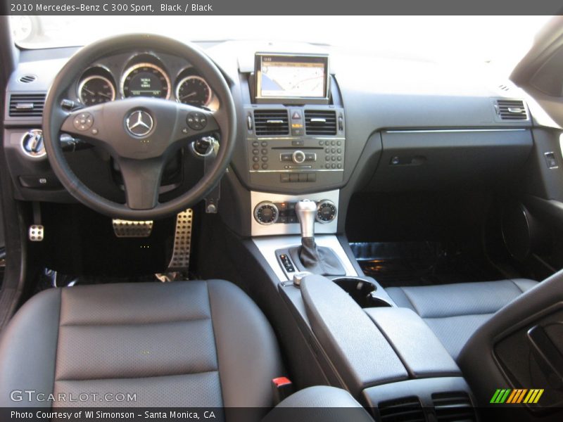 Black / Black 2010 Mercedes-Benz C 300 Sport